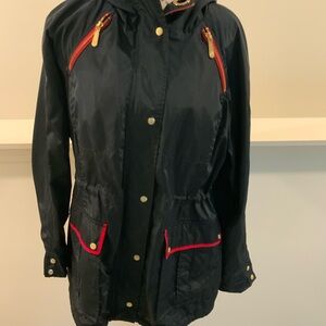 Vince Camuto new Women's Navy Jacket with Red Accents